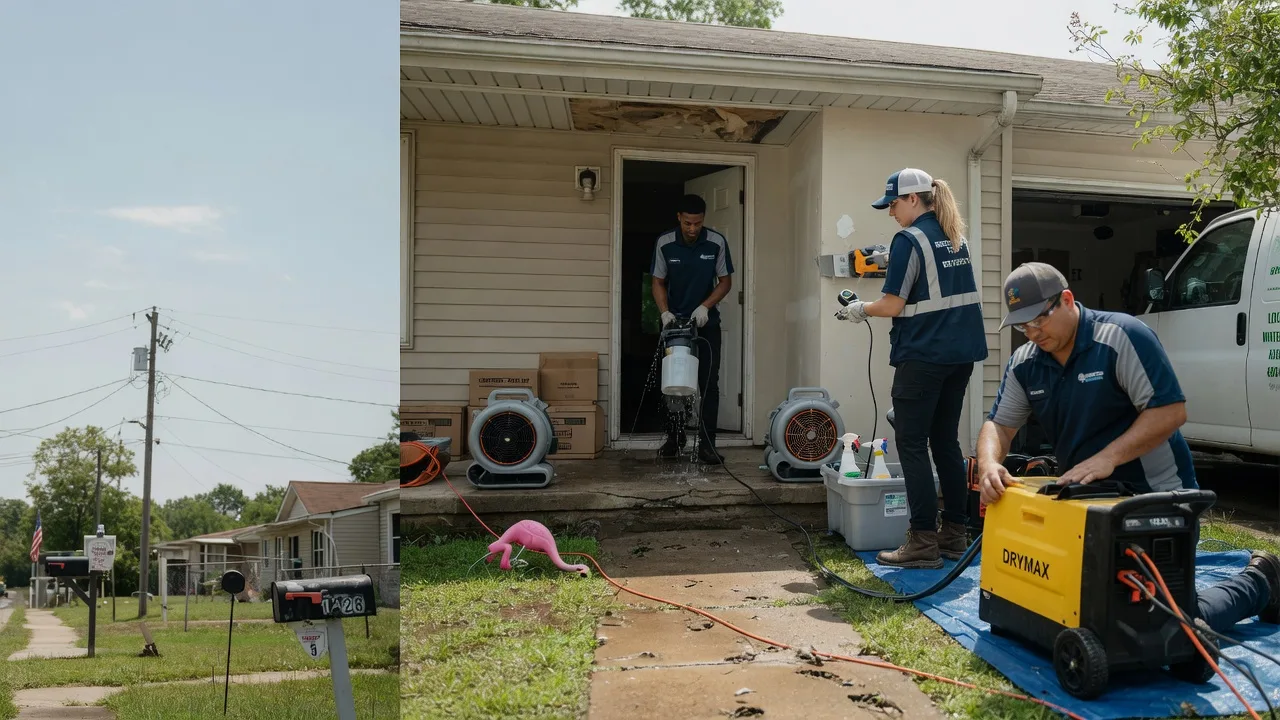 Storm Damage Water Removal in Ringling, OK near me